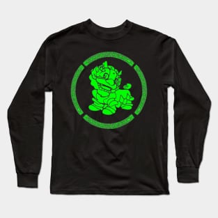 Green Chinese Dragon Long Sleeve T-Shirt